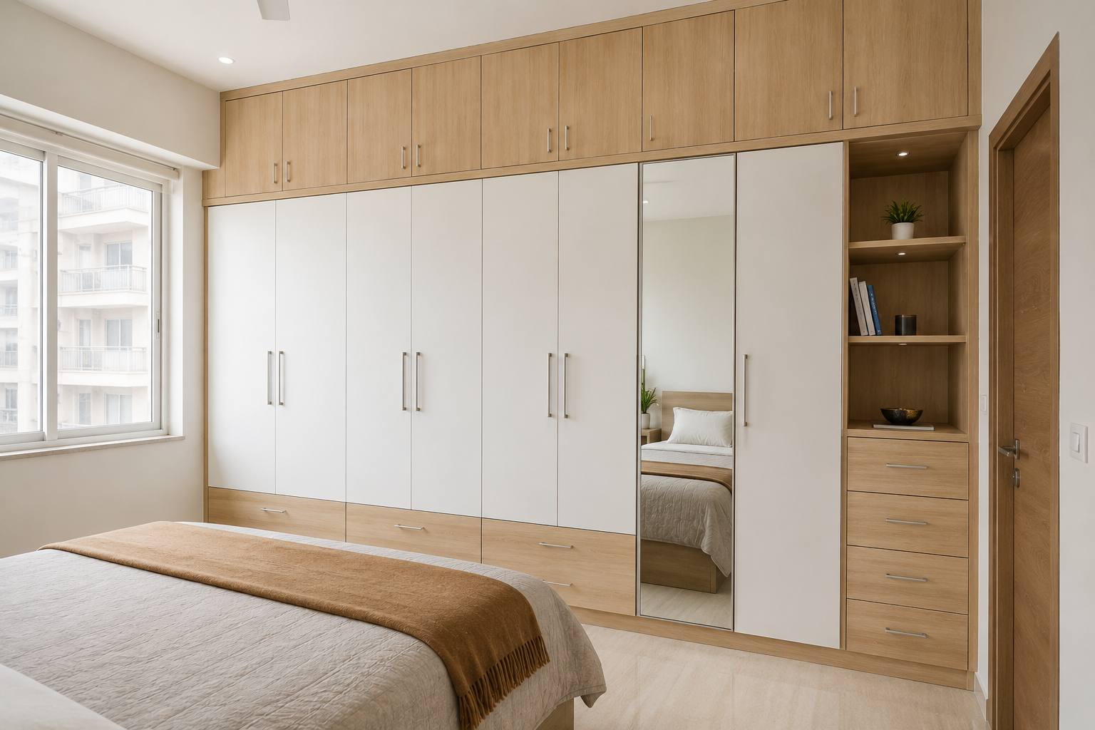 Loft storage wardrobe in Gurgaon